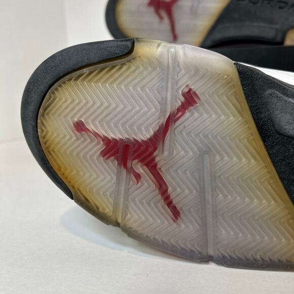 Air Jordan 5 Retro Fire Red Silver Tongue Men’s 9.5 (2012) – Style 136027-100 - Picture 14 of 16